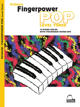 Paperback Fingerpower Pop - Level 3: 10 Piano Solos with Technique Warm-Ups Book
