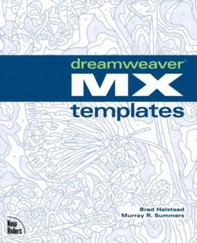 Paperback Dreamweaver MX Templates Book