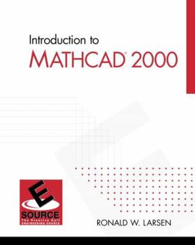 Paperback Introduction to MathCAD 2000 Book