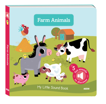 Board book My Little Sound Book: Farm Animals Book