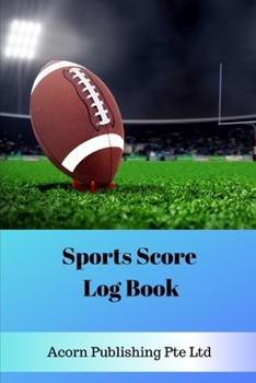 Paperback Sports Score Log Book