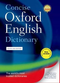 Hardcover Oxford Concise English Dictionary [Hardcover] [Aug 18, 2011] Oxford Dictionaries Book