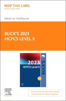 Printed Access Code Buck's 2023 HCPCS Level II - Elsevier E-Book on Vitalsource (Retail Access Card): Buck's 2023 HCPCS Level II - Elsevier E-Book on Vitalsource (Retail Book