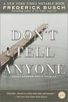 Paperback Don't Tell Anyone Book