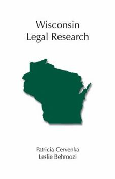 Paperback Wisconsin Legal Research (Legal Research Series) Book