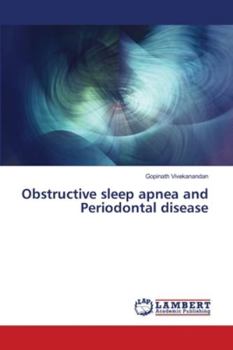 Paperback Obstructive sleep apnea and Periodontal disease Book