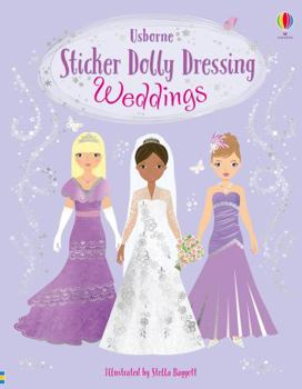 Sticker Dolly Dressing Weddings - Book  of the Usborne Sticker Dressing