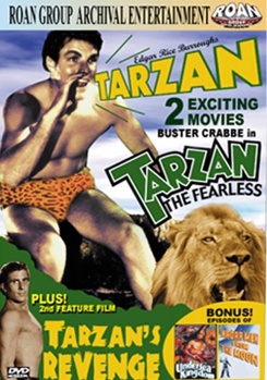 DVD Tarzan The Fearless / Tarzan's Revenge Book