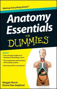 Paperback Anatomy Essentials for Dummies Book