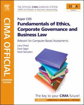 Paperback Cima Official Learning System Fundamentals of Ethics, Corporate Governance and Business Law Book