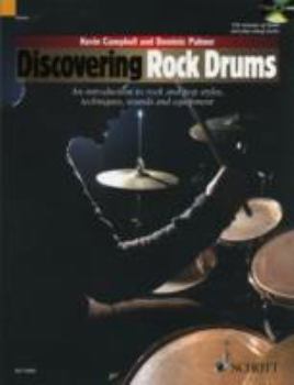 Paperback DISCOVERING ROCK DRUMS BK/CD Book