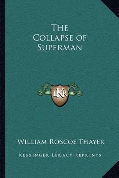 Paperback The Collapse of Superman Book