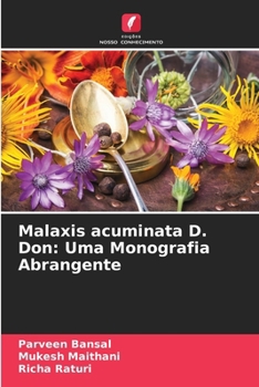Paperback Malaxis acuminata D. Don: Uma Monografia Abrangente [Portuguese] Book