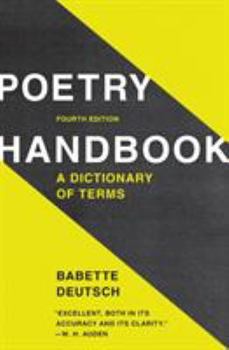 Paperback Poetry Handbook: A Dictionary of Terms Book