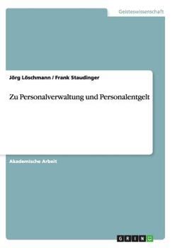 Paperback Zu Personalverwaltung und Personalentgelt [German] Book