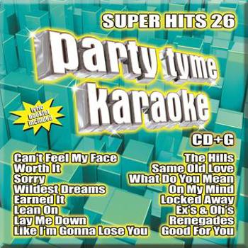 Music - CD Party Tyme Karaoke - Super Hits 26 (16-song CD+G) Book