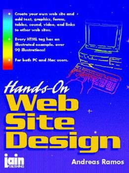 Paperback Hands-On Web Site Design Book