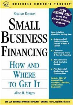 Paperback Small Business Financing: How and Where to Get It Book