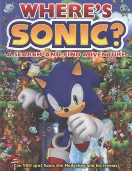 Paperback Where's Sonic?: A Search-And-Find Book. by Steph Woolley Book