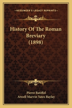 Paperback History Of The Roman Breviary (1898) Book