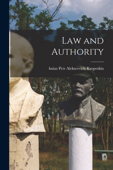 Paperback Law and Authority Book