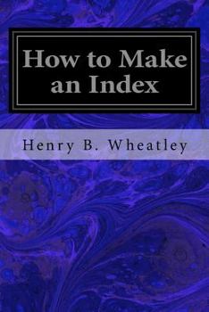 Paperback How to Make an Index Book