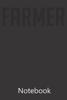Paperback Farmer: Blank Lined Notebook, Composition Book for School Planner Diary Writing Notes, Taking Notes, Recipes, Sketching, Writi Book