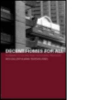 Paperback Decent Homes for All: Planning's Evolving Role in Housing Provision Book