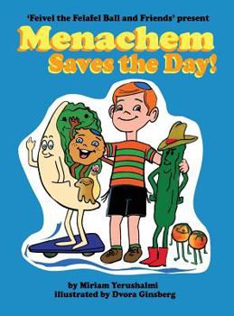 Hardcover Menachem Saves the Day Book