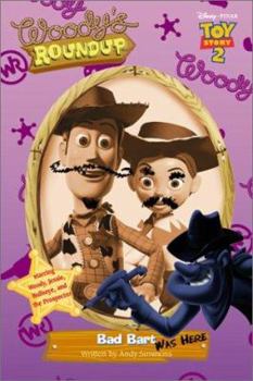 Paperback Toy Story 2 - Woody's Roundup Bad Bart Was Here Book