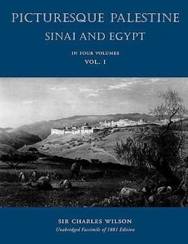 Paperback Picturesque Palestine: Sinai and Egypt: Volume I Book