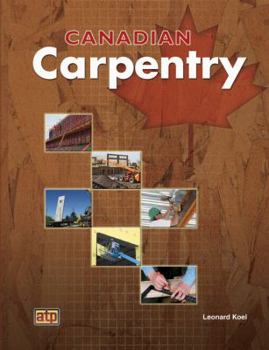Hardcover Canadian Carpentry Book