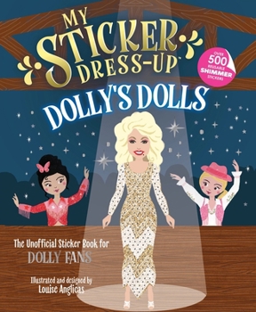 Paperback My Sticker Dress-Up(r) Dolly's Dolls Book
