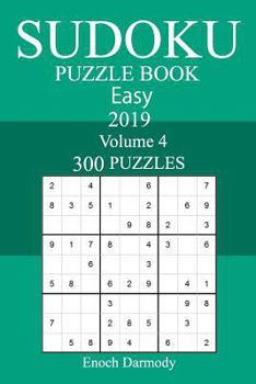 Paperback 300 Easy Sudoku Puzzle Book 2019 Book