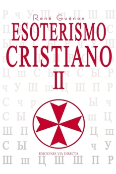 Paperback Esoterismo Cristiano II [Spanish] Book