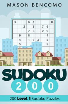Paperback Sudoku 200: Easy Beginner Sudoku Puzzles Book