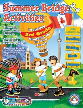 Paperback Summer Bridge Activities(r), Grades 3 - 4: Canadian Edition Book
