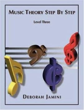 Paperback Music Theory Step by Step - Level Three Book