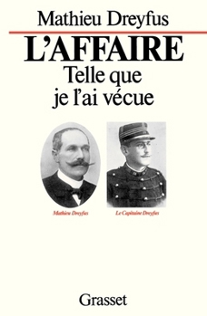 Paperback L'affaire telle que je l'ai vécue [French] Book