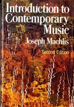 Hardcover Introduction to Contemporary Music Book