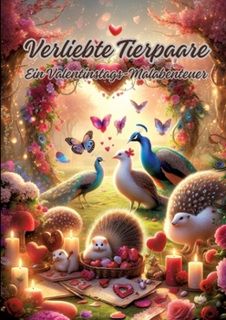 Paperback Verliebte Tierpaare: Ein Valentinstags-Malabenteuer [German] Book
