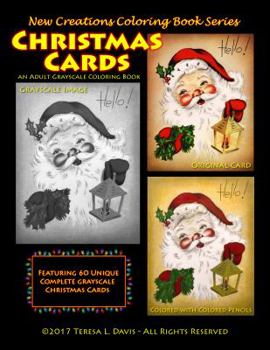 Paperback New Creations Coloring Book Series: Christmas Cards Book