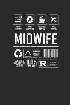 Midwife: Dotted Bullet Notebook (6" x 9" - 120 pages) ~ Midwives Notebook for Daily Journal, Diary, and Gift