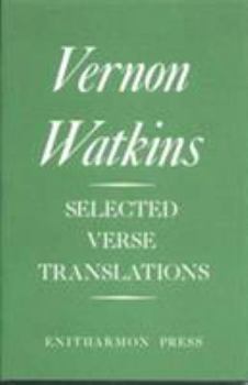 Paperback Selected Verse Translations Book