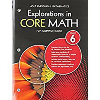 Paperback Common Core Student Edition Grade 6 2014 Book