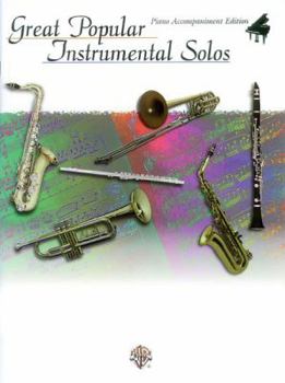 Paperback Great Popular Instrumental Solos: Piano Acc. Book
