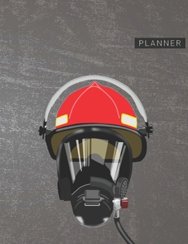 Planner: Firefighter 2 Year Weekly Planning Organizer | 2020 - 2021 | January 20 - December 21 | Writing Notebook | Productive Datebook Calendar Schedule | Plan Days, Set Goals & Get Stuff Done