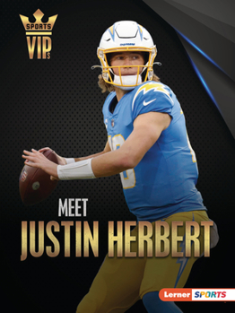 Paperback Meet Justin Herbert: Los Angeles Chargers Superstar Book