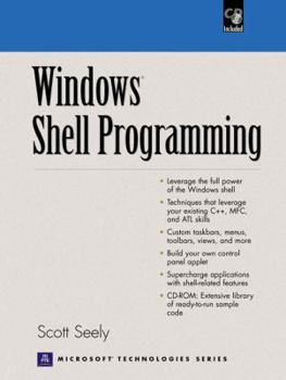 Paperback Windows Shell Programming Book