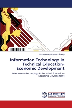 Paperback Information Technology In Technical Education-Economic Development Book